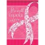Garden Flag Positve Pink