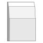 Primed MDF Shaker Base #3008 1/2" x 5 1/4" x 8'