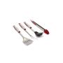 4 Piece Stainless Steel Tool Set With Accents