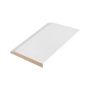1/2" x 4.3/4" x 16' Primed MDF Bevel Baseboard
