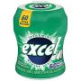Pastilles de gomme Excel flacon 60 pces menthe verte