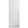 Porte âme creuse pre-mont gauche 6 pans 4 5/8 x 26 x 80 po