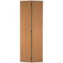 24" x 80" Mahogany Bifold Door