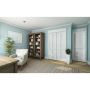 Porte pliante persienne en pin 1 3/8 x 30 x 80 po