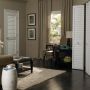 Porte pliante persienne en pin 1 3/8 x 30 x 80 po