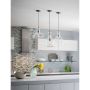 Staunton: 1 light Pendant, Globe Shape Glass Shade