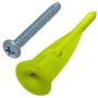 Fixations Wallclaw avec vis, 25/pqt