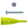 Fixations Wallclaw avec vis, 25/pqt