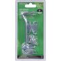Zinc Gate Hook with Staples