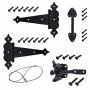 Deluxe 5 Piece Black Gate Kit