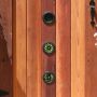 4 1/2” Diameter Round Wooden Gate Insert