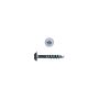#8 x 1-1/8" White Head Round Washer Screws-100/Pack