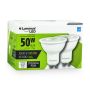 LED 7W GU10 3000K-2/Pack