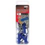 Plastic Anchors #8-10 x 1-1/4-in + Screws - 10/Pack