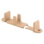Closet Door Adjustable Guide, 1" High, Tan