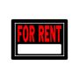 For Rent Sign 10x14 Aluminum