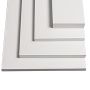 3/8" x 4' x 8' Smooth PVC Trim