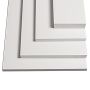 1/2" x 4' x 8' Smooth PVC Trim