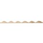 Tuftex Round Solid Wood Roof Panel Closure Strip