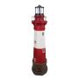 Solar 4' Red And White Lighthouse