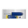 Truelle encoche carré acier inoxydable 1/4 x 3/8 x 1/4 po