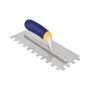 11" x 1/2" Square-Notch Stainless Steel Flooring Trowel