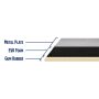 6" x 2" Gum Rubber Margin Float with Comfort Grip Handle