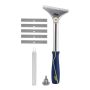 4" Floor & Wall Scraper with 5 blades and extended reach
