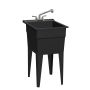 All-in-One Black Laundry Tub