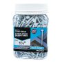 1-1/4" White Aluminum Trim Nail-500/Jar