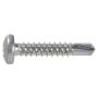 #8 x 1/2" Zinc Pan Head Sheet Metal Screw-100/Pack