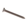 #8 x 1" Zinc Pan Head Sheet Metal Screw-500/Pack