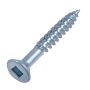#8 x 1-1/4" Jar Square Flat Head Zinc Wood Screw-250/Pack