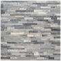 Alaska Gray Mini Ledger Panel Natural Marble Wall Tile