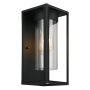 Walker Hill Outdoor Wall Light Matte Black Finish