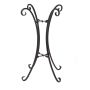 19" Bird Bath Steel Stand