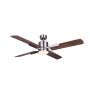 Loxley 52" LED Brushed Nickel Ceiling Fan