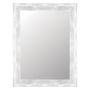 26" x 34" Whitewash Framed Mirror