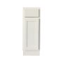 12 Inch Base Cabinet - White Shaker