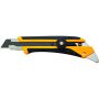 18mm Fiberglass Rubber Grip Ratchet Lock Utility Knife (L-5)