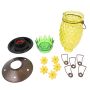 Pineapple Top-Fill Hummingbird Feeder