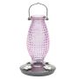 Vintage Cranberry Hobnail Hummingbird Feeder