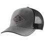 Canvas Mesh Back Premium Quality Graphic Cap Gravel
