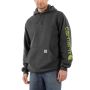 Midweight Logo Sleeve Sweatshirt-Carbon Heather 2XL