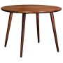 Arnav Solid Walnut Circular 42" Dining Table