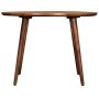 Arnav Solid Walnut Circular 42" Dining Table