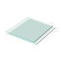 35.5" x 63" 5MM Clear Tempered Glass For 42" Railing