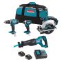 Makita 18V LXT 3.0AH 4 Tool Combo Kit