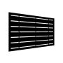 Decorative Screen Panel 2x4 Boardwalk Black