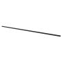 50" Aluminum U-Channel-Black